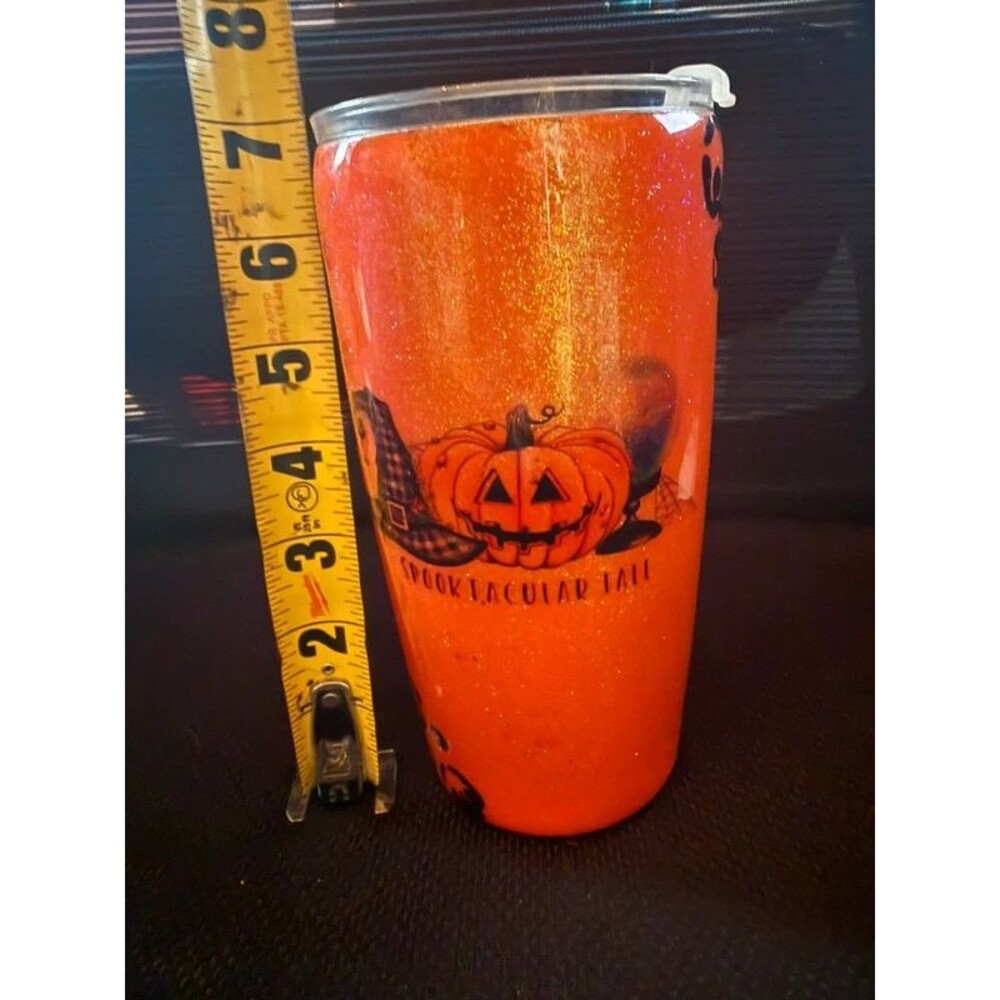 20 ounce Fall stainless steel printed tumbler